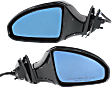 Driver and Passenger Side Mirrors, Power Adjust, Power Folding, Heated, Paintable, No Signal Light, With memory, No Puddle Light, No Auto-Dimming, No Blind Spot Feature