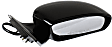 Driver and Passenger Side Mirrors, Power, Heated, Manual Folding, Paintable, No Signal Light, Memory, Puddle Light, Auto-Dimming and Blind Spot Feature, Sedan