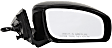 Driver and Passenger Side Mirrors, Power, Heated, Manual Folding, Paintable, No Signal Light, Memory, Puddle Light, Auto-Dimming and Blind Spot Feature, Sedan