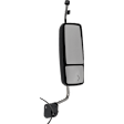 Driver and Passenger Side Mirror, Power Adjust, Heated, Manual Folding, Paintable, In-glass Signal Light, No Memory, No Puddle Light, No Auto-Dim, No Blind Spot Feature