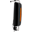 Driver and Passenger Side Mirror, Power Adjust, Heated, Manual Folding, Paintable, In-glass Signal Light, No Memory, No Puddle Light, No Auto-Dim, No Blind Spot Feature