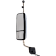 Driver and Passenger Side Mirror, Manual Adjust, Heated, Manual Folding, Chrome, In-glass Signal Light, No Memory, No Puddle Light, No Auto-Dim, No Blind Spot Feature
