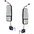 Driver and Passenger Side Mirror, Manual Adjust, Heated, Manual Folding, Chrome, In-glass Signal Light, No Memory, No Puddle Light, No Auto-Dim, No Blind Spot Feature