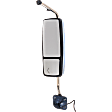 Driver and Passenger Side Mirror, Manual Adjust, Heated, Manual Folding, Chrome, In-glass Signal Light, No Memory, No Puddle Light, No Auto-Dim, No Blind Spot Feature