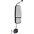Driver and Passenger Side Mirror, Manual Adjust, Heated, Manual Folding, Chrome, In-glass Signal Light, No Memory, No Puddle Light, No Auto-Dim, No Blind Spot Feature