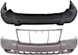 Front and Rear Textured Bumper Cover