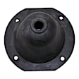 SET-J0801058 Shift Boot - Black, Rubber, Direct Fit, Set of 2