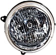 Driver and Passenger Side Halogen Headlight, With bulb(s), OE Replacement
