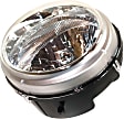 Driver and Passenger Side Halogen Headlight, With bulb(s), OE Replacement