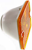 Front, Driver and Passenger Side Turn Signal Light, Without bulb(s)