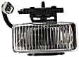Front, Driver and Passenger Side Fog Lights, With bulb(s), Halogen, Mid-Size