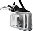 Front, Driver and Passenger Side Fog Lights, With bulb(s), Halogen, Mid-Size