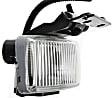 Front, Driver and Passenger Side Fog Lights, With bulb(s), Halogen, Mid-Size