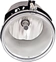 Front, Driver and Passenger Side Halogen Fog Light, With bulb(s)