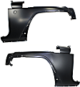 2012 Jeep Wrangler - Front, Driver and Passenger Side Fender