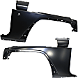 2015 Jeep Wrangler - Front, Driver and Passenger Side Fender, CAPA Certified