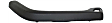 Fender Flares - Front, Driver and Passenger Side, Textured Black, With 3-3/4" Wide Fender Flare, For Models With 3-3/4" Wide Fender Flare