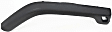 Fender Flares - Front, Driver and Passenger Side, Textured Black, With 3-3/4" Wide Fender Flare, For Models With 3-3/4" Wide Fender Flare