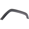 Front and Rear, Driver and Passenger Side Fender Flares, Front - Primed, Rear - Textured Black, Thermoplastic, Bolt-On