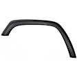 Front and Rear, Driver and Passenger Side Fender Flares, Front - Primed, Rear - Textured Black, Thermoplastic, Bolt-On
