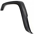 Front and Rear, Driver and Passenger Side Fender Flares, Front - Primed, Rear - Textured Black, Thermoplastic, Bolt-On