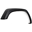 Front and Rear, Driver and Passenger Side Fender Flares, Front - Primed, Rear - Textured Black, Thermoplastic, Bolt-On