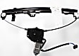 2000 Jeep Grand Cherokee - Front, Driver and Passenger Side Power Window Regulator, With Motor, Production Date To March 09 2000