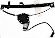2000 Jeep Grand Cherokee - Front, Driver and Passenger Side Power Window Regulator, With Motor, Production Date To March 09 2000
