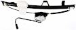 2000 Jeep Grand Cherokee - Front, Driver and Passenger Side Power Window Regulator, With Motor, Production Date To March 09 2000