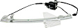 Front and Rear, Driver and Passenger Side Power Window Regulator, With Motor