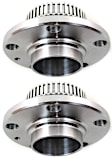 Rear, Driver and Passenger Side Wheel Hub, 5 Lugs, With Bearing