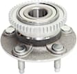 Front and Rear, Driver and Passenger Side Wheel Hub, 5 Lugs, With Bearing