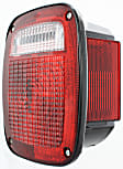 Driver and Passenger Side Halogen Tail Light, With bulb(s), OE Replacement