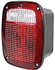 Driver and Passenger Side Halogen Tail Light, With bulb(s), OE Replacement