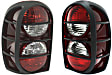 2006 Jeep Liberty - Driver and Passenger Side Halogen Tail Light, Without bulb(s), Sport Utility, OE Replacement