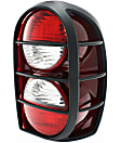 2006 Jeep Liberty - Driver and Passenger Side Halogen Tail Light, Without bulb(s), Sport Utility, OE Replacement