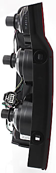 Driver and Passenger Side Halogen Tail Light, With bulb(s), OE Replacement
