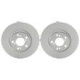 Front Brake Disc, G-Coated, Plain Surface, Vented, 5 Lugs, 299.97 mm