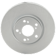 Front Brake Disc, G-Coated, Plain Surface, Vented, 5 Lugs, 299.97 mm