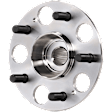 4-Wheel Set Front and Rear, Driver and Passenger Side Wheel Hubs, without Bearing, Japan Built Vehicle