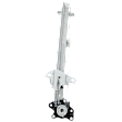 Front, Driver and Passenger Side Power Window Regulator, Without Motor