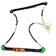 Front and Rear, Driver and Passenger Side Power Window Regulator, Without Motor