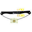 Front and Rear, Driver and Passenger Side Power Window Regulator, Without Motor