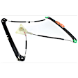 Front and Rear, Driver and Passenger Side Power Window Regulator, Without Motor