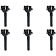 Ignition Coil, Set of 6