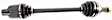 Front, Driver and Passenger Side Axle Assembly - New Set of 2, 3.5L, 6Cyl