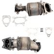 Firewall and Radiator Side Catalytic Converters, Federal EPA Standard, 46-State Legal (Cannot ship to CA, CO, NY or ME)