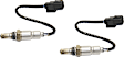 Before Catalytic Converter, Front and Rear Oxygen Sensors, 5-wire, Heated; Wideband sensor