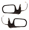 Driver and Passenger Side Mirrors, Power Adjust, Manual Folding, Non-Heated, Paintable, No Signal Light, No Memory, No Puddle Light, No Auto-Dimming, No Blind Spot Feature