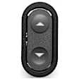 1990 GMC K2500 - Front, Driver and Passenger Side Window Switch, With Single Switch, All Windows, Gray, 1 Button